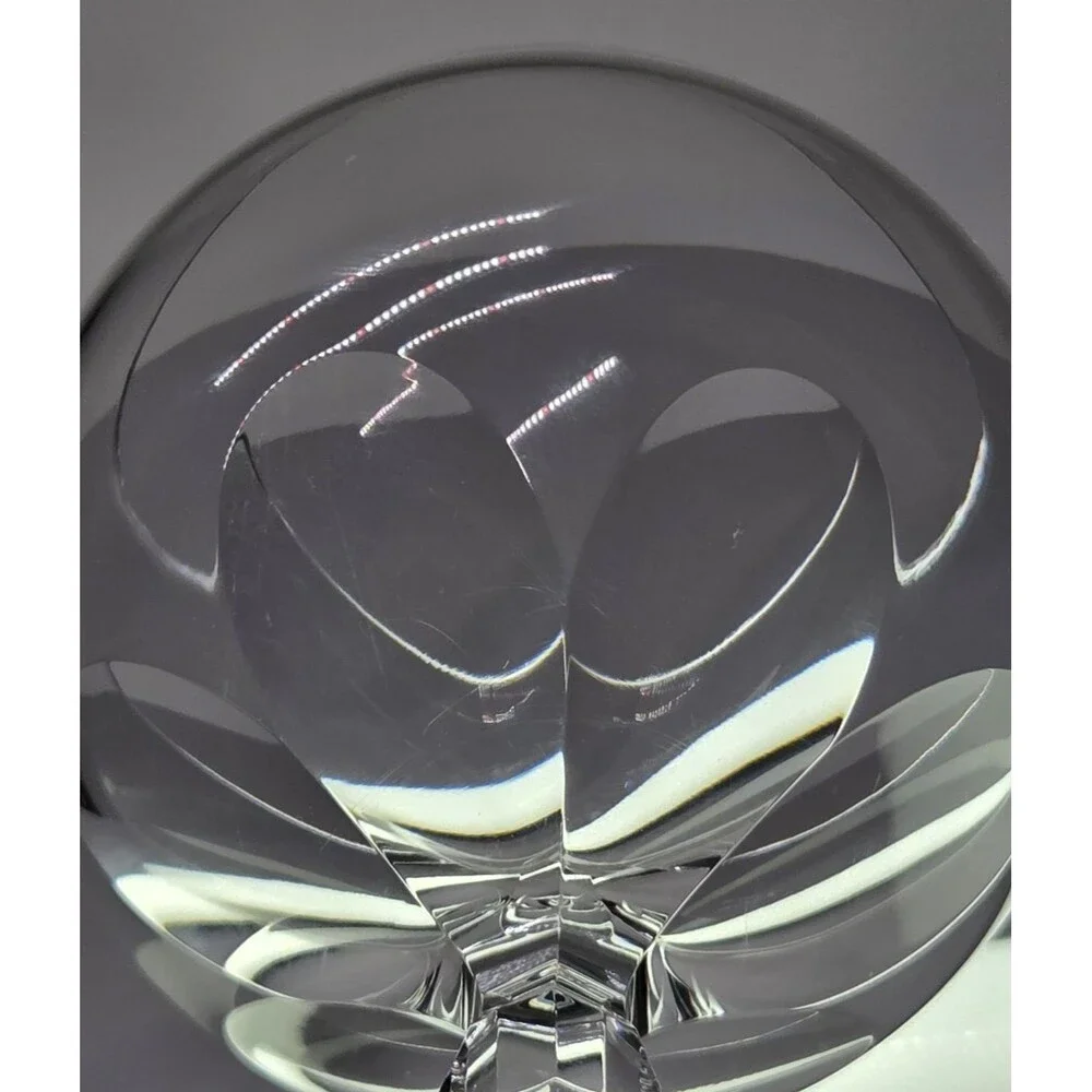 Waterford Crystal NEVE Wine Goblet Glass Water Signed 7.75